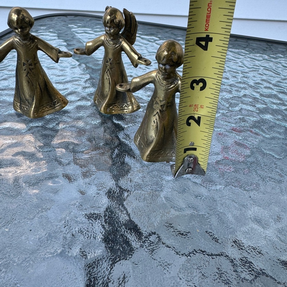 4 solid Brass Great City Traders San Francisco angels - Picture 3 of 5